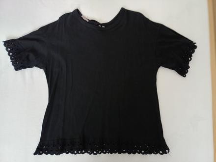 Cierne oversize tricko, 