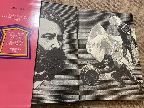 Stará krásna kniha jules verne ľadová sfinga 1976,