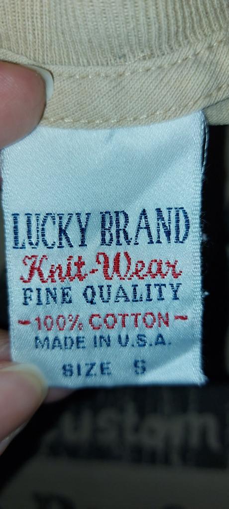 Tricko lucky brand, l
