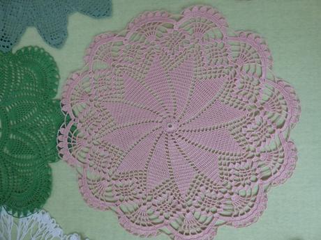 Háčkované dečky / obrúsky,