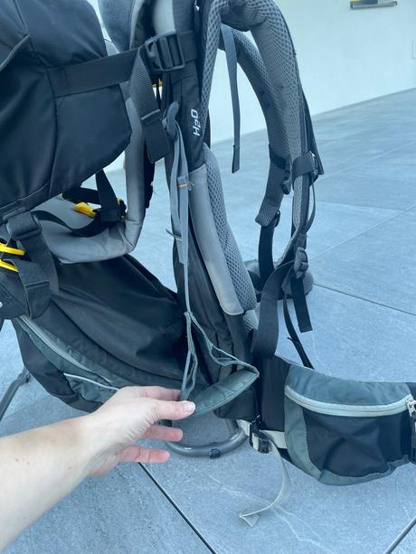 Detský turistický nosič deuter kid comfort 3, deuter