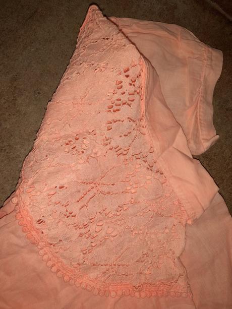 Tenucka gazova bluzka s cipkou, 152