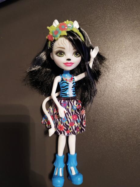 Nehrana enchantimals bábika zebra, 