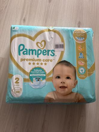 Predam pampers premium care 2 224ks, pampers,4 kg - 9 kg