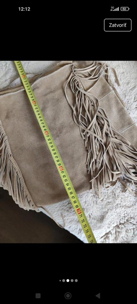 Dámska kabelka kožená, 