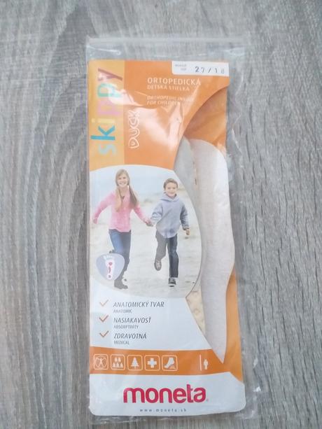 Ortopedické vložky do topánok vel.27, 27