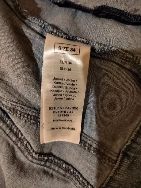 Rifľová bunda, orsay,34