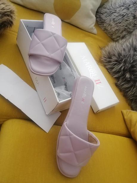 Sedofialove, svetle šľapky v. 40, 40