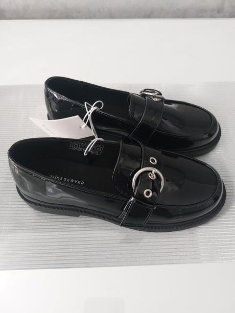 Dievčenské mokasíny loafery, reserved,33