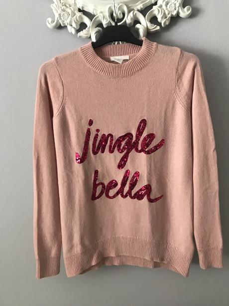 Vianočný svetrík h&m, h&m,xs