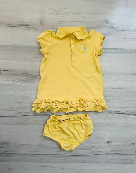 Letná súprava šaty so spodkom ralph lauren, ralph lauren,80