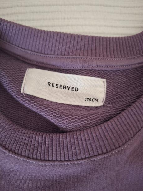 Krasna mikina baklažánová farba top stav, reserved,170