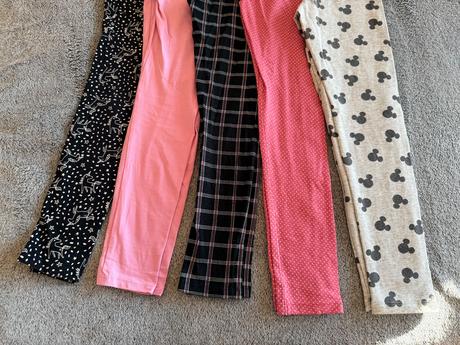 Legíny 5 ks veľkosť 134/140, 140