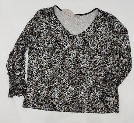 Top s leopardím vzorom, 4xl