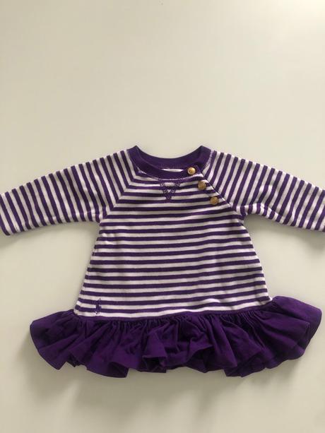 Plyšové šatky rl originál 3m., ralph lauren,62