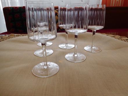 Poháre jemný výbrus, 