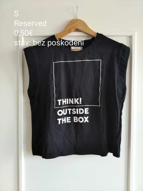 Dámske tričko reserved, reserved,s