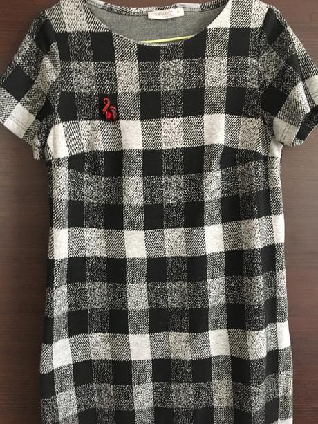 Spoločenské šaty - kárované, 38