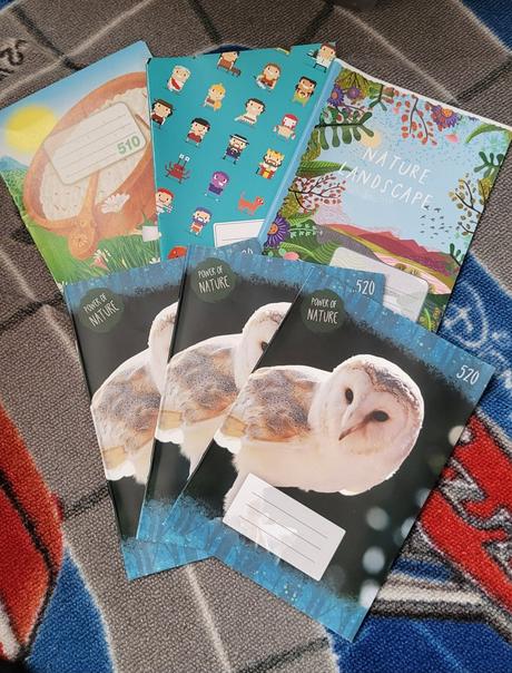 10ks zošitov 520,510,5110, 