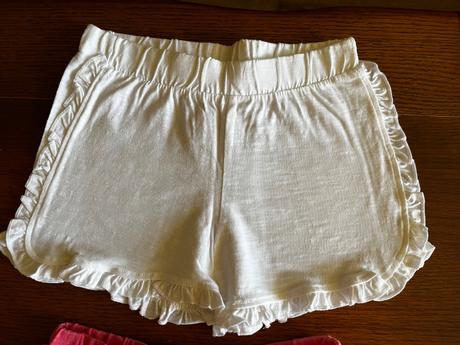 Bavlnené kraťasky s volánikmi dvojbalenie, f&f,116