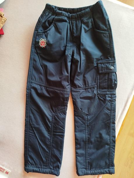 Zateplené zimné nohavice, 134