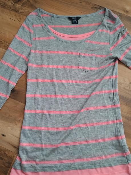 Sedo ružové tricko, f&f,xs