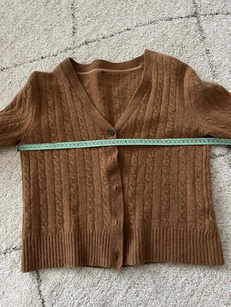 Vlnený kardigán, s