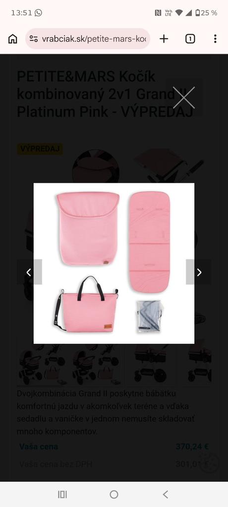 Petite&mars grand 2 kombinovany kocik, petite&mars,petite&mars grand ii