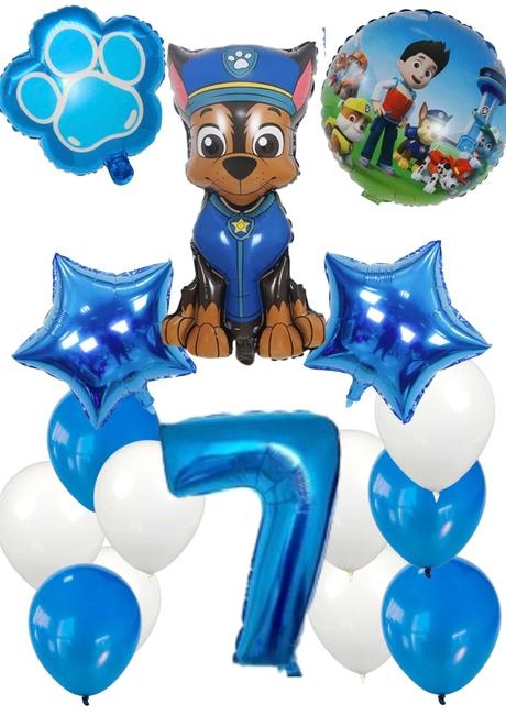 Balóny tlapky/ labková patrola- až 15/16/17/18/19/, 