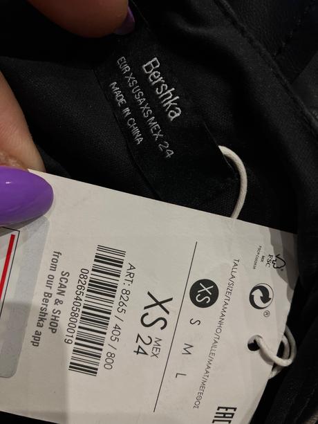 Dámsky kožený overal s volánmi bershka (24), bershka,xs