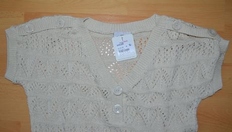 Nenosené pletené-hačkované šaty bennoti, veľ.44/46, 44