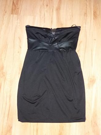 Čierne krátke šaty, tally weijl,38