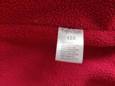 Zimná teplá vetrovka, topolino,128