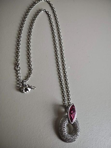 Krásna retiazka so swarovski krištáľmi, swarovski