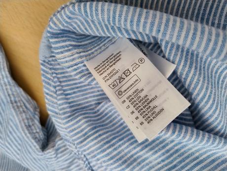 Ľanová košela, h&m,98
