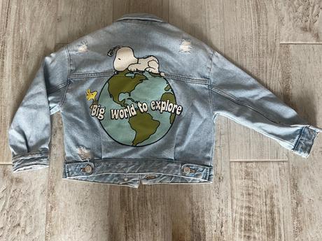 Rifllova bunda s peanuts, zara,122