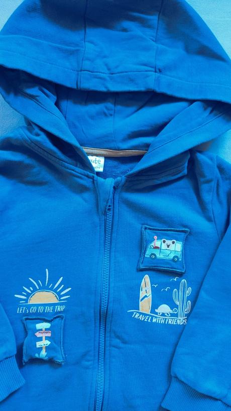 Modrá mikina, pepco,98