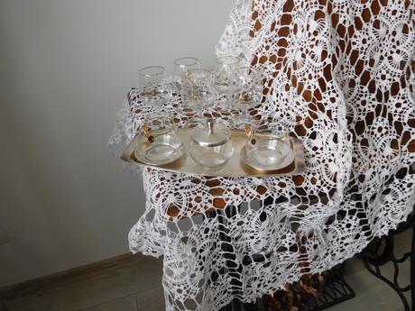 Sklo v kombinácii s alpakou,, 