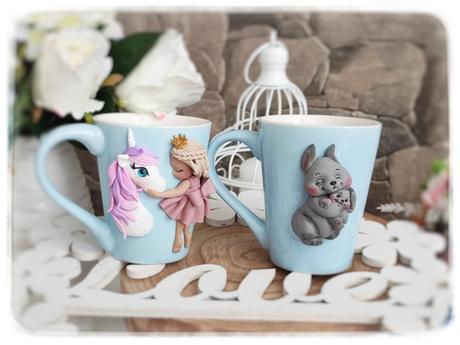 Hrncek modelovany polymérovou hmotou,