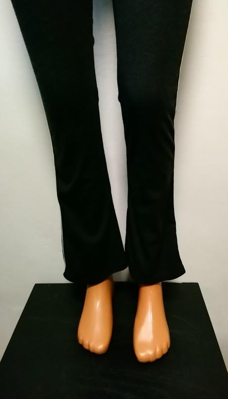 Dámske tmavo sivé tepláky, green leaf, s