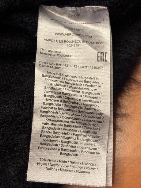 Rolák s chľpkom, vero moda,38