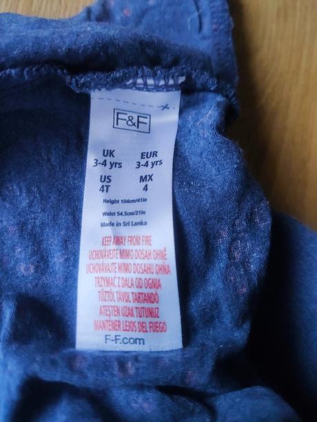 Pohodlný letný set - f&f, veľ. 104/110, f&f,110