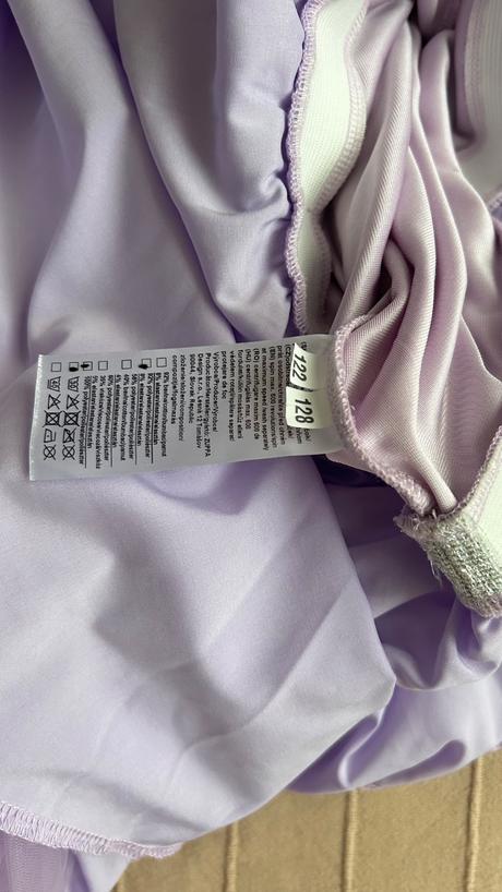 Zuppa šaty luna lila 122/128, 128