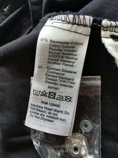 Šaty čierne džínsové rainbow, bonprix,s