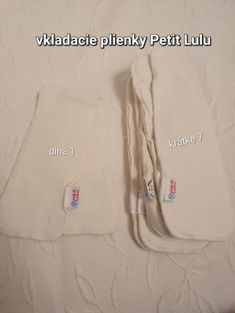 Kompletný balík látkových plienok, petit lulu,7 kg - 18 kg