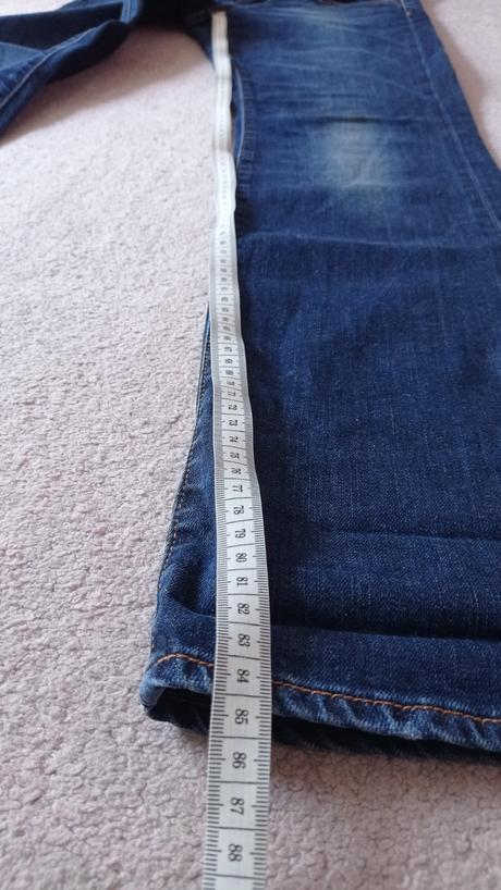 Rifle rovného strihu, hm, veľkosť 28, h&m,m