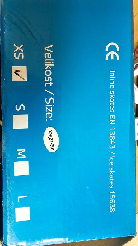 Korčule 2v1 (kolieskové&ľadové), veľkosť 27-30, 27