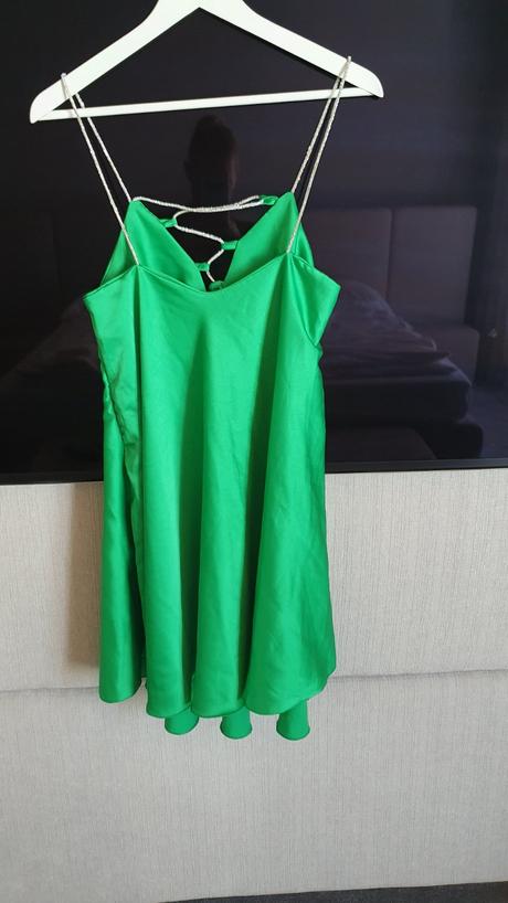 Saténové šaty s, piazza italia,s