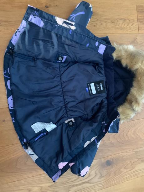 Reima muurame predĺžená zimná bunda, parka 98/104, reima,98