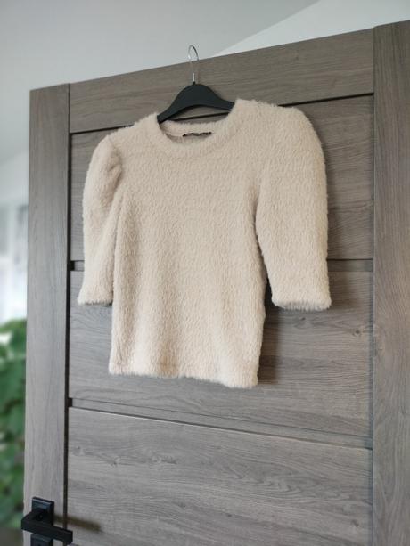 Top krémový, bershka,xs